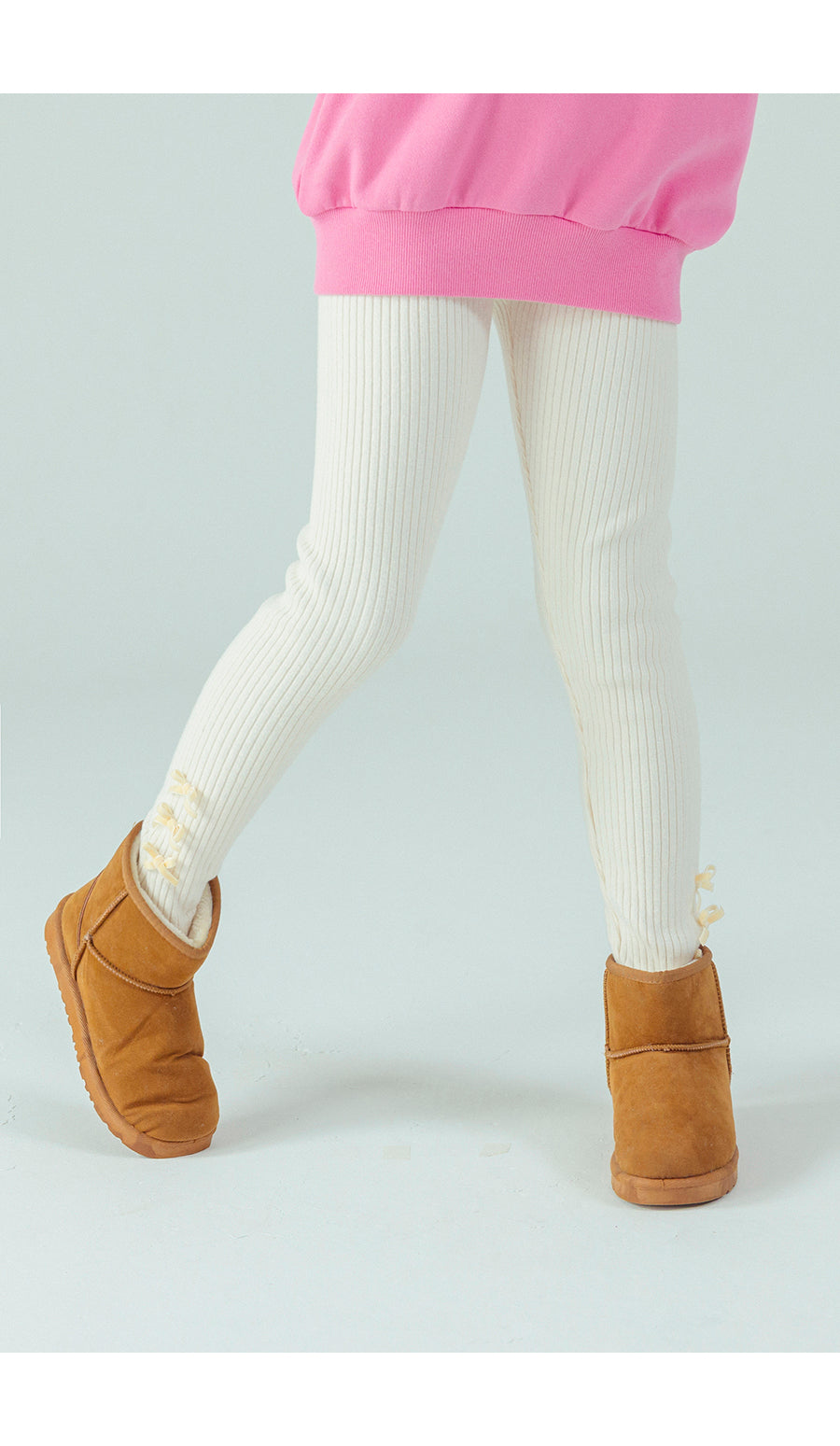 I LOVE J Triple ribbon leggings