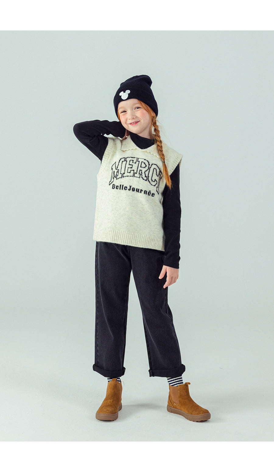 I LOVE J Merci knit vest