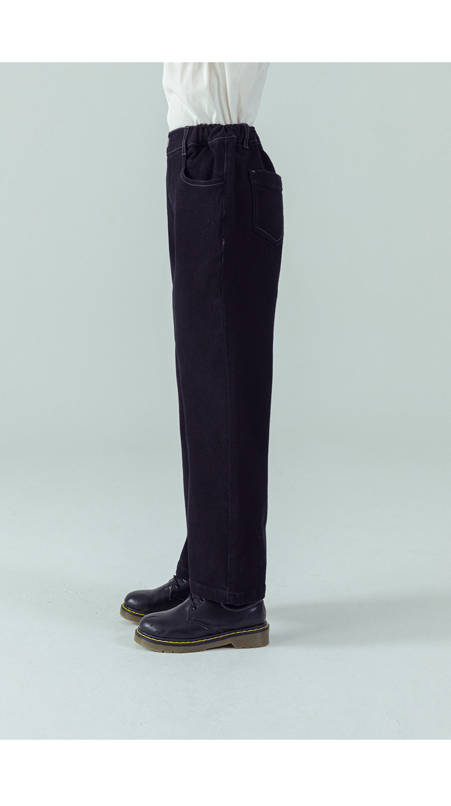 I LOVE J Cotton fleece straight pants