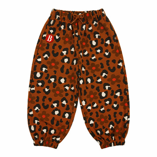 BEBE DE PINO All over leopard persian cat sweatpants