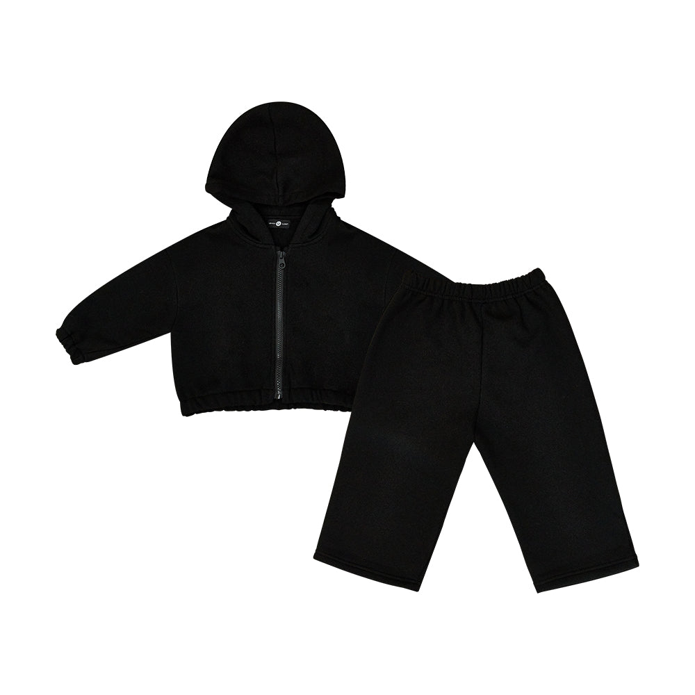 UBMOM VICKY BEAR ZIP-UP HOODIE SET