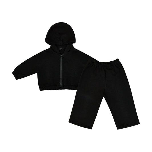 UBMOM VICKY BEAR ZIP-UP HOODIE SET