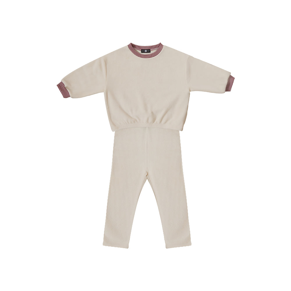 UBMOM SOFT BANDING SWEATSHIRT SET(Ivory)
