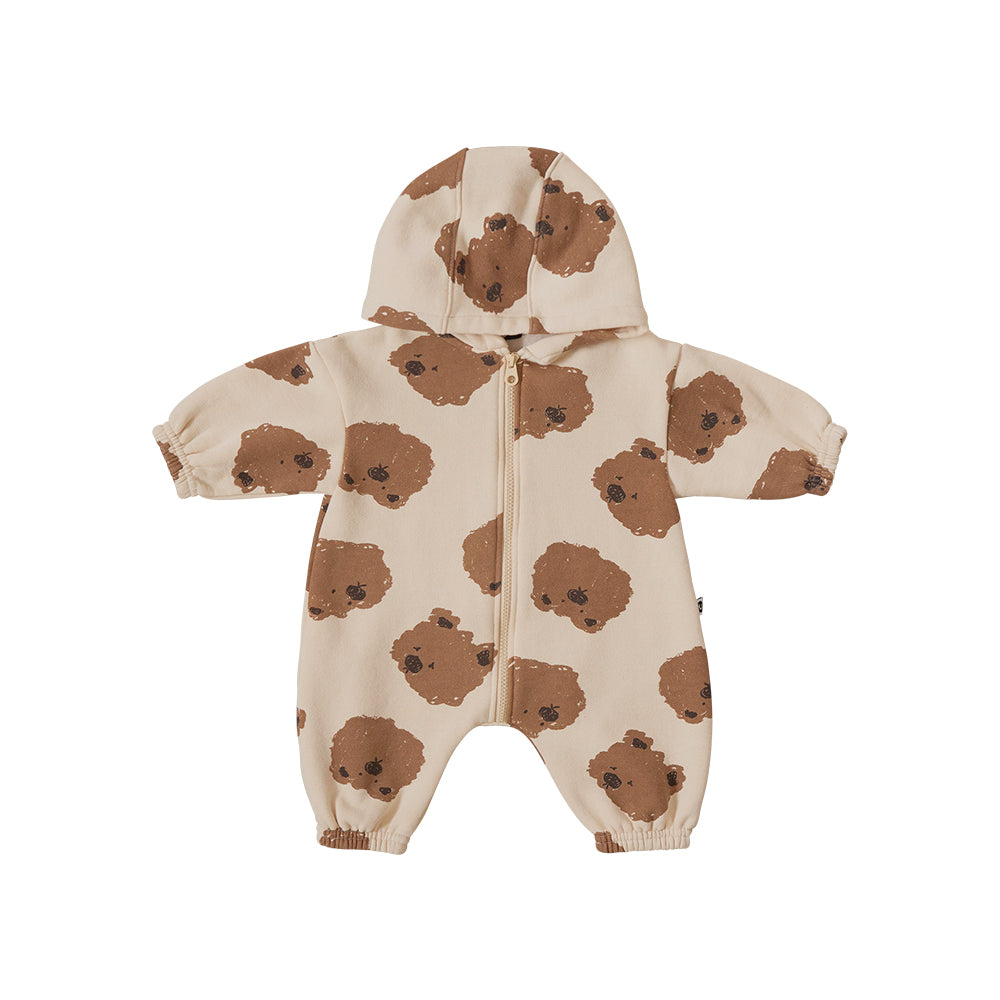 UBMOM VICKY BEAR HOODIE ONE-PIECE