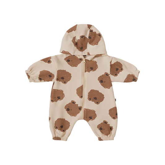 UBMOM VICKY BEAR HOODIE ONE-PIECE
