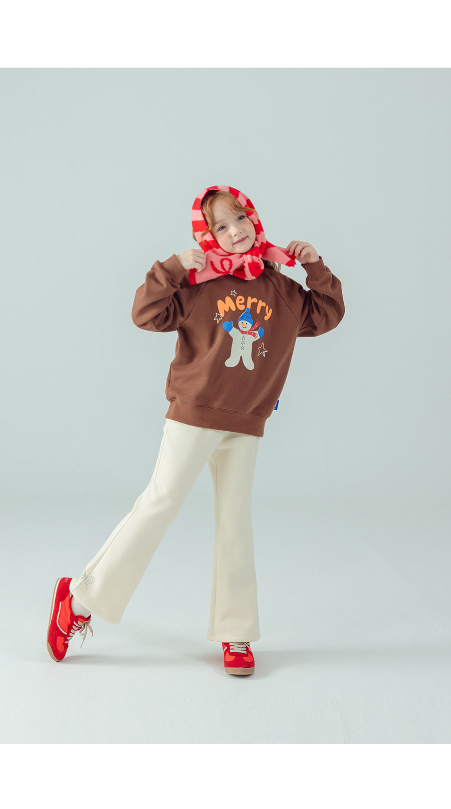 I LOVE J Ribbon embroidered pants