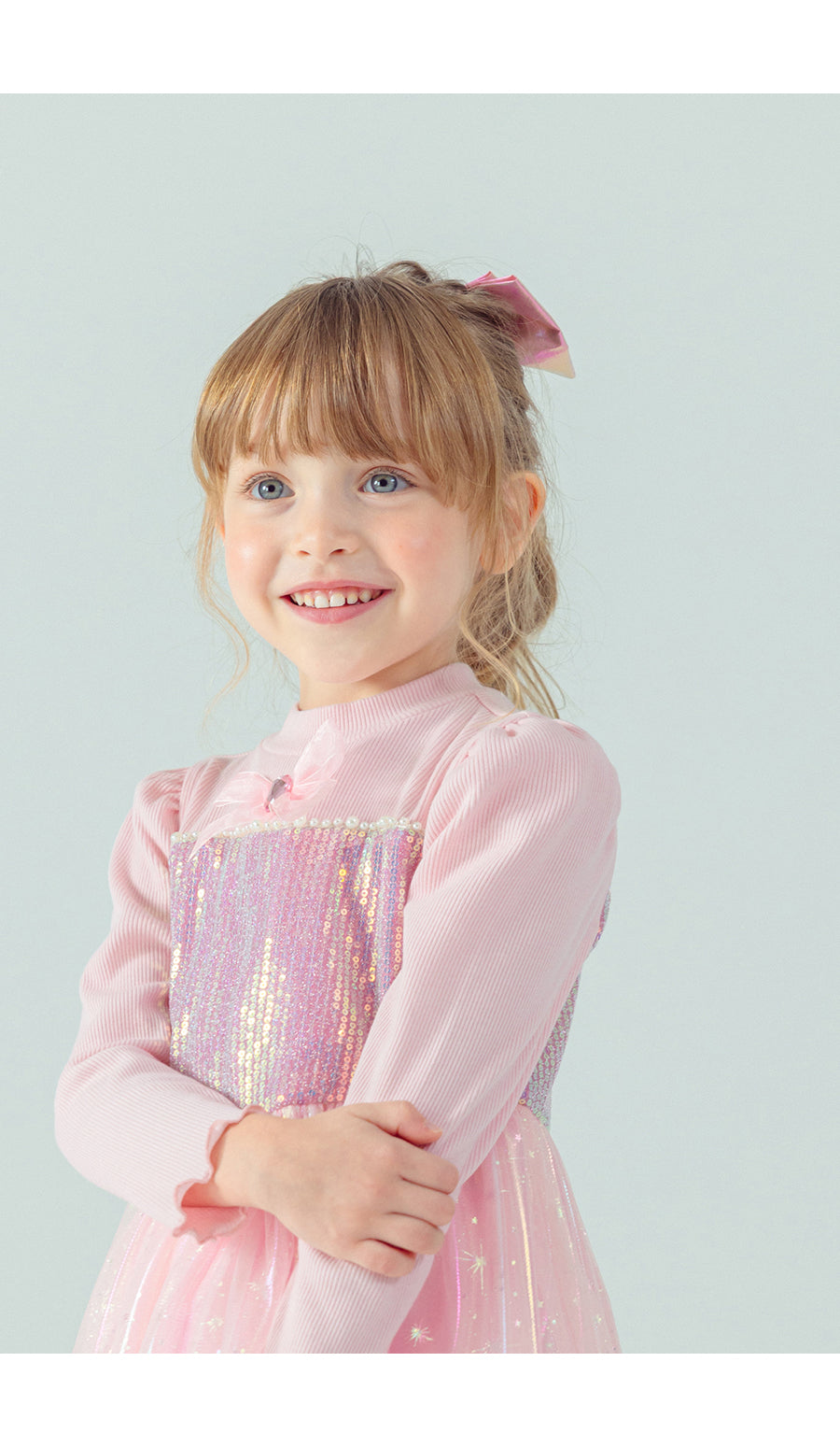 I LOVE J Princess sha ribbed ops