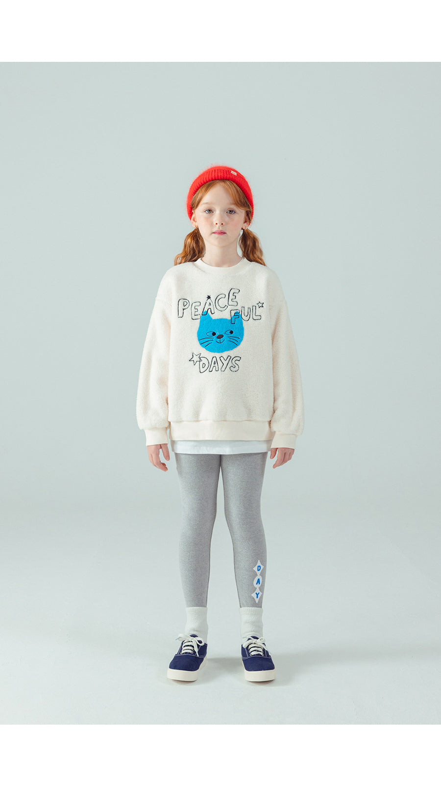 I LOVE J Peaceful day fleece mtm