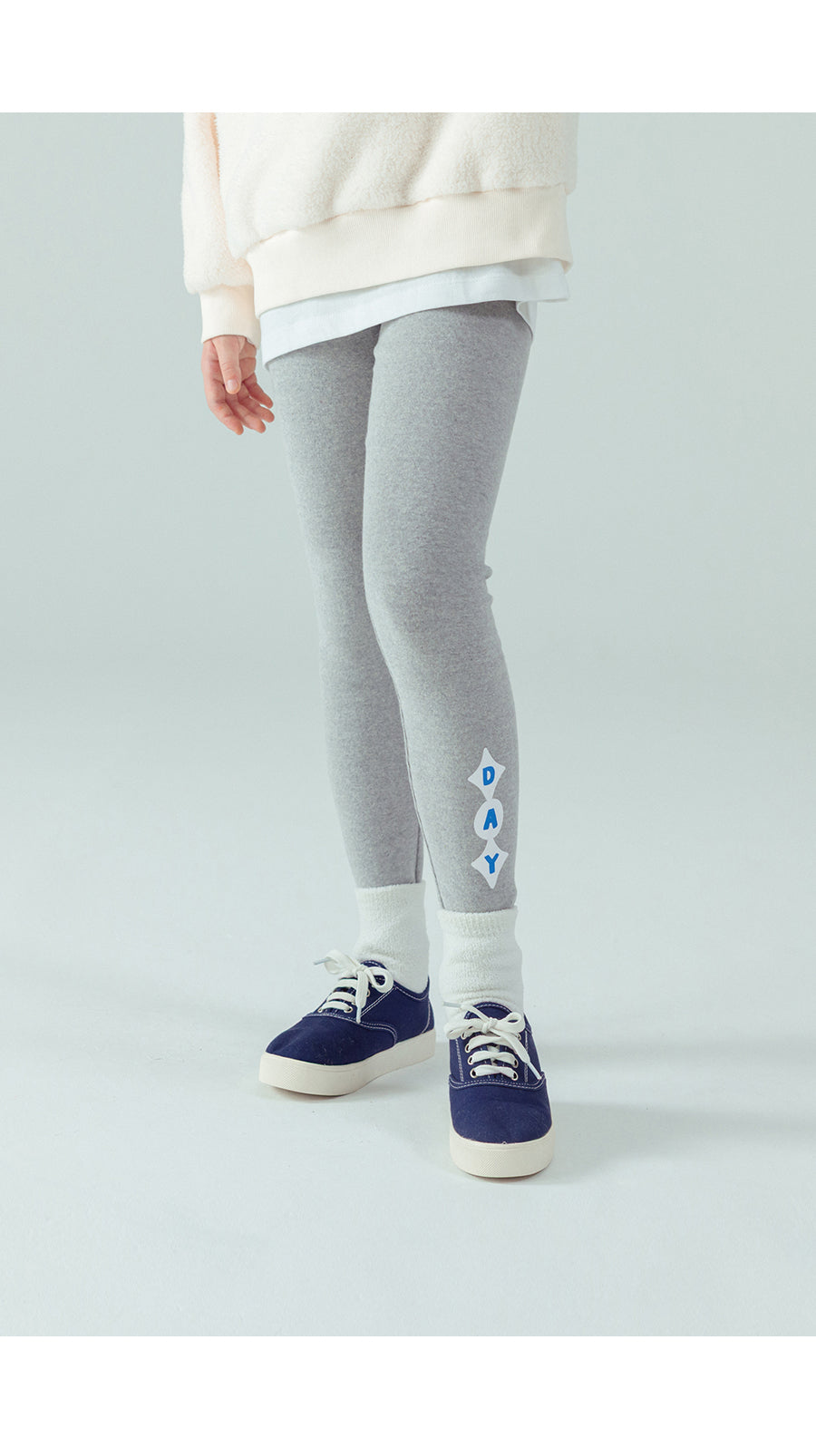 I LOVE J Day fleece leggings