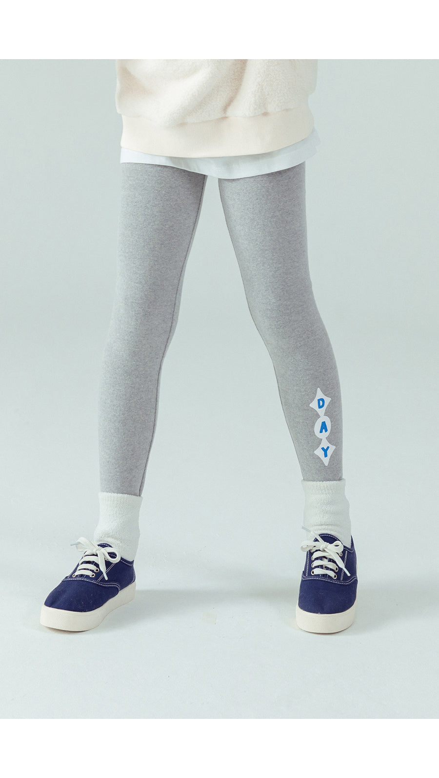 I LOVE J Day fleece leggings