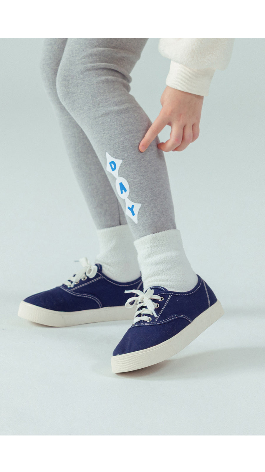 I LOVE J Day fleece leggings