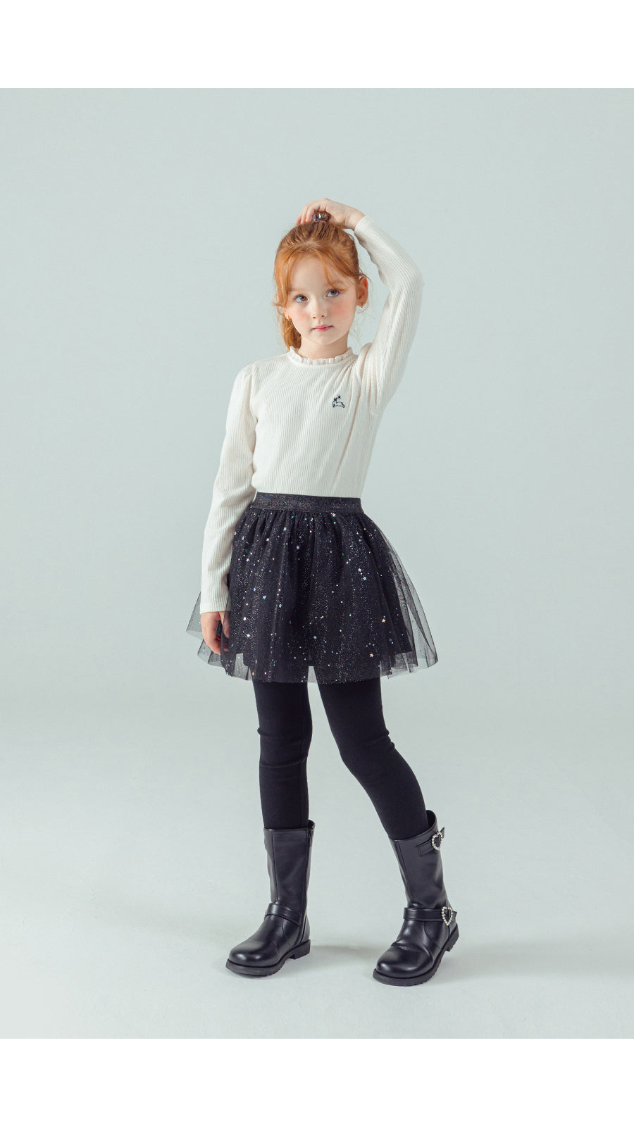 I LOVE J Sha skirt leggings