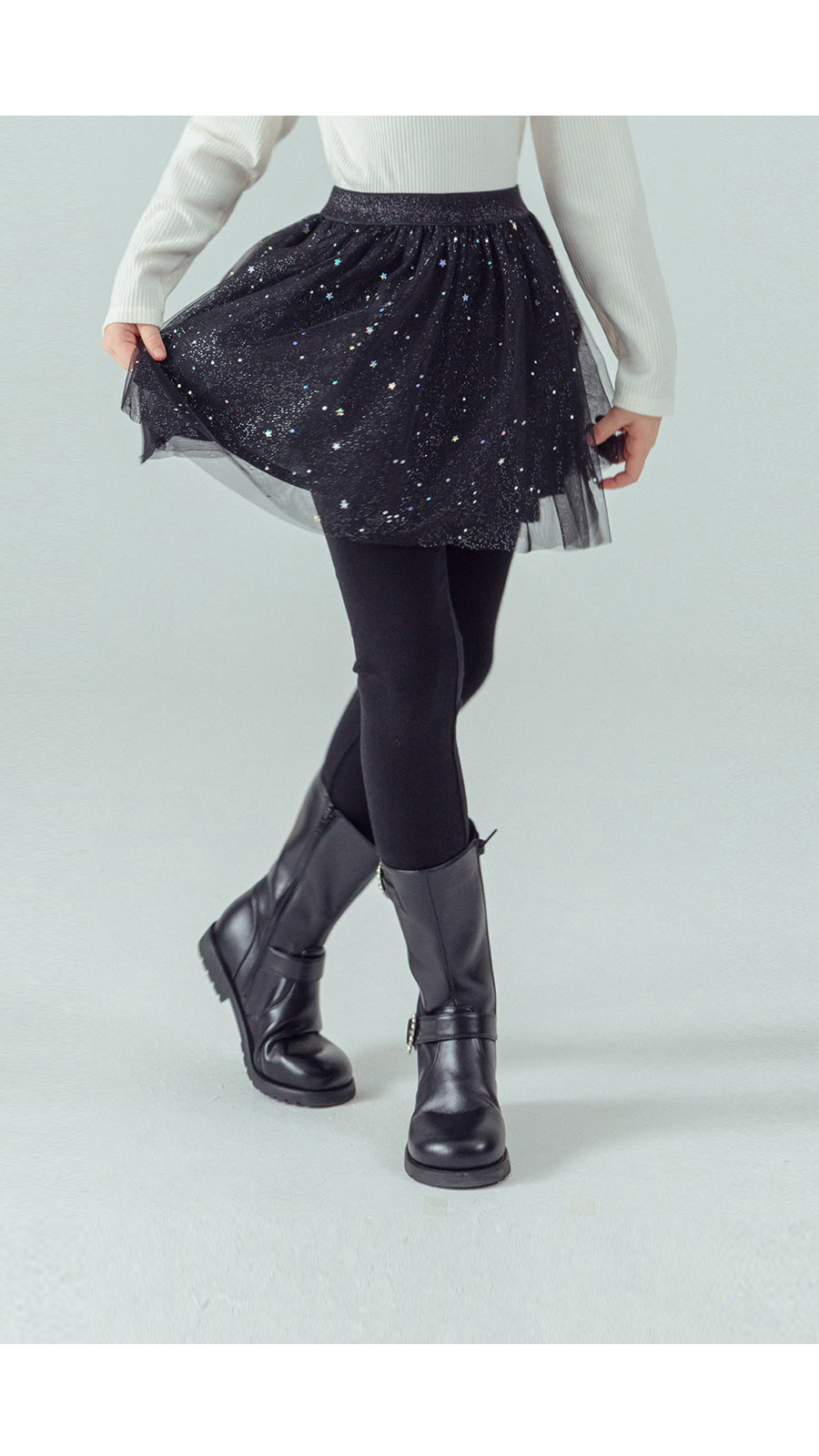 I LOVE J Sha skirt leggings