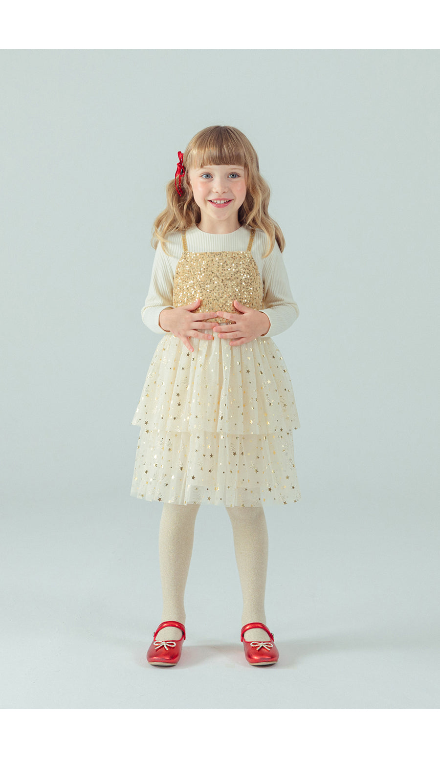 I LOVE J Spangle star ops