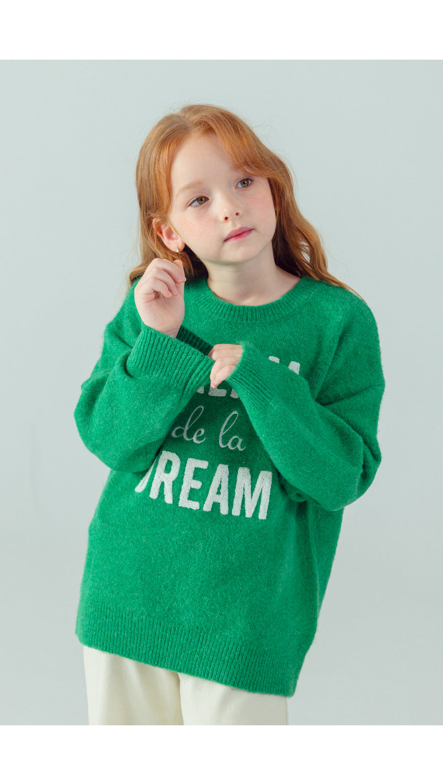 I LOVE J Dream boucle knit top