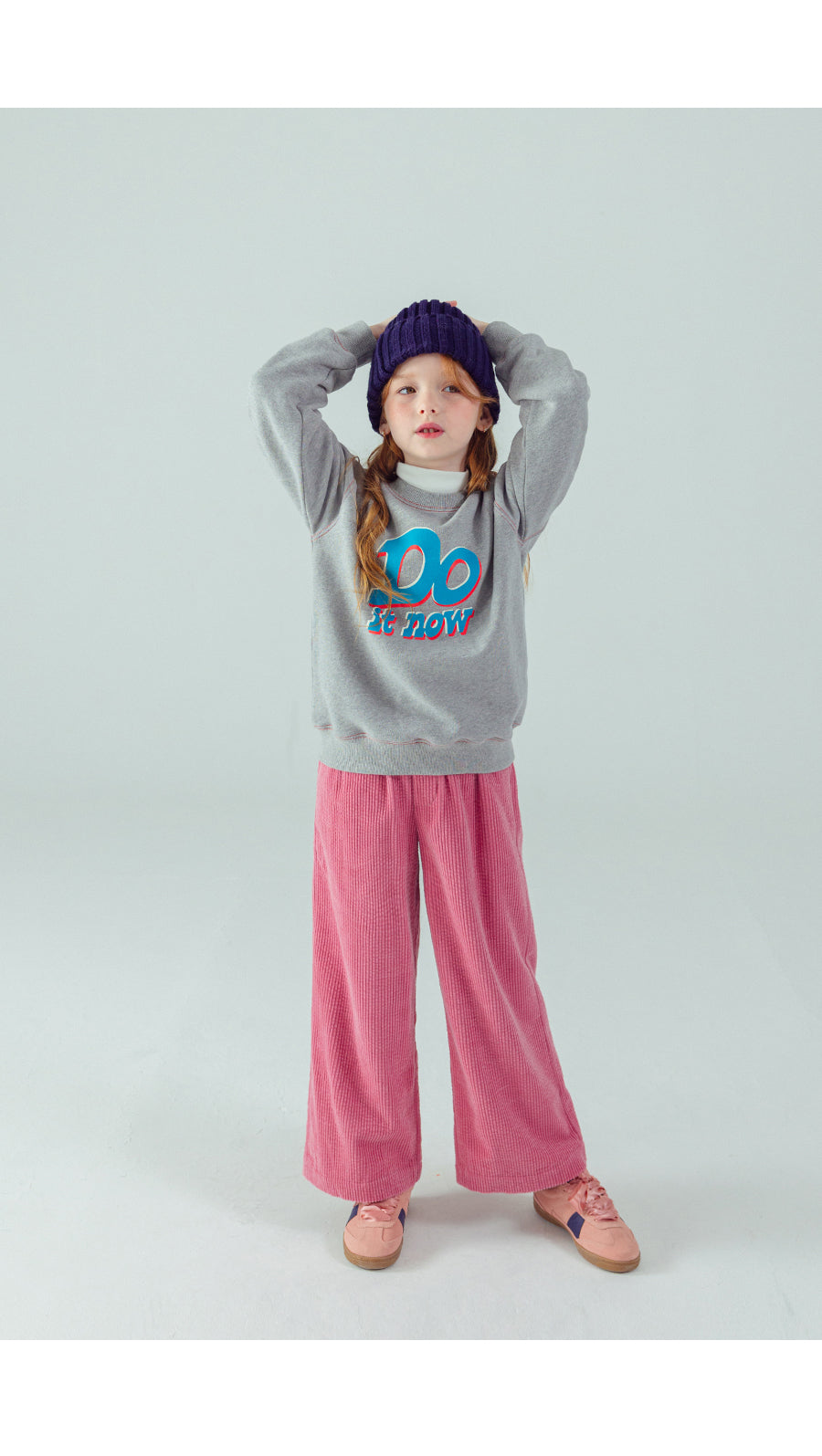 I LOVE J Corduroy ribbon back pants