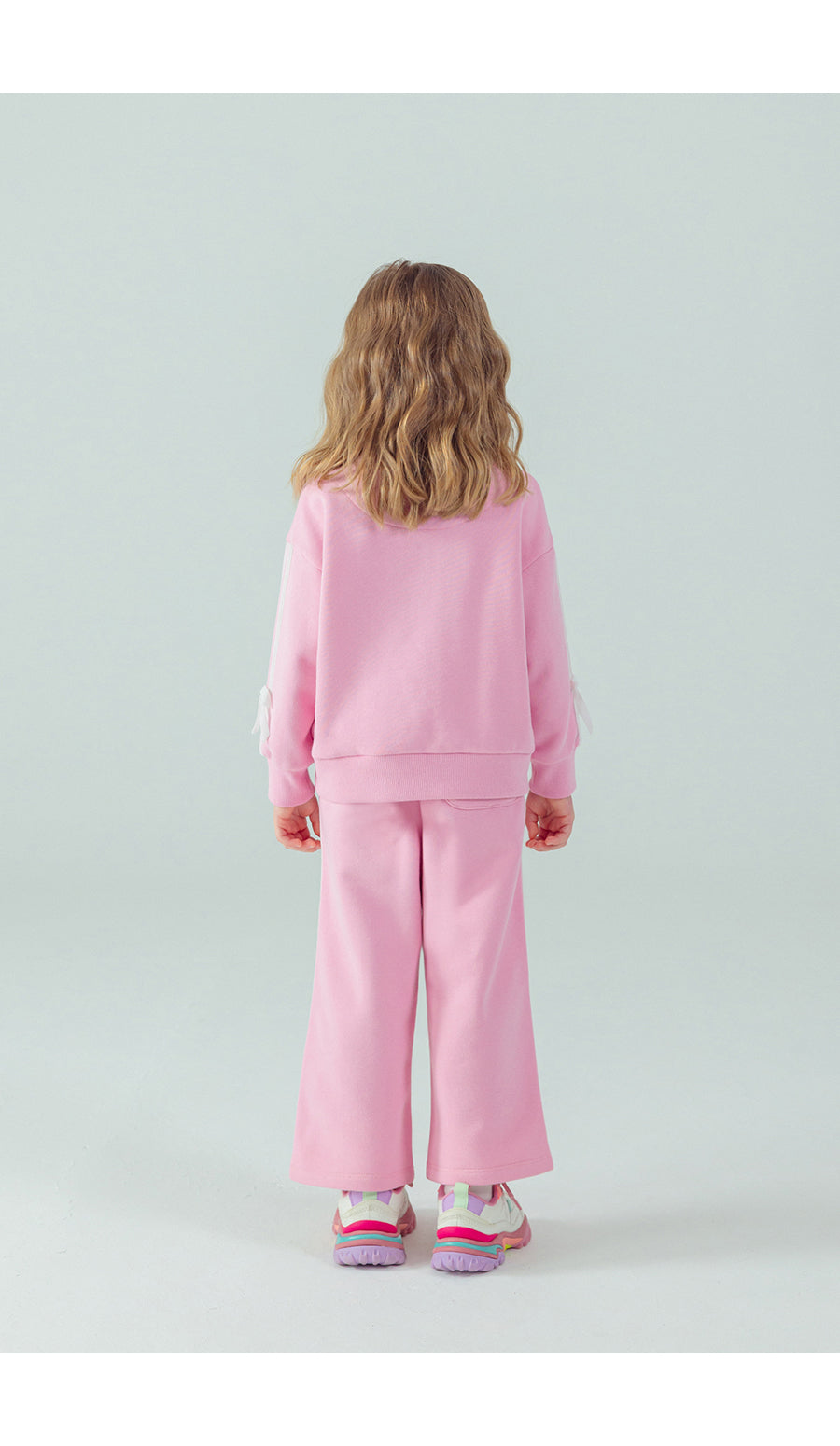 I LOVE J Oui ribbon point fleece mtm