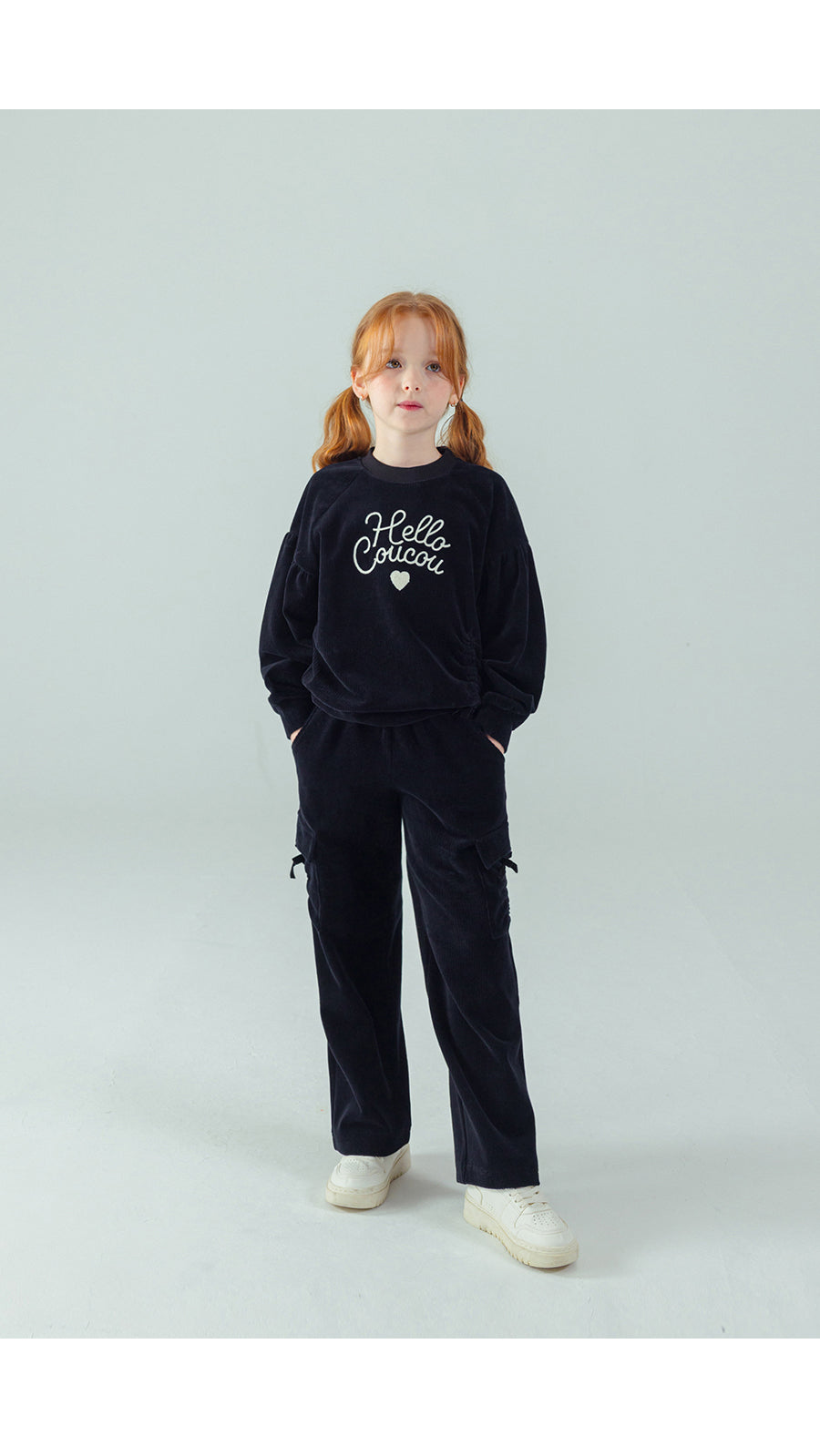 I LOVE J Hello coucou velour mtm