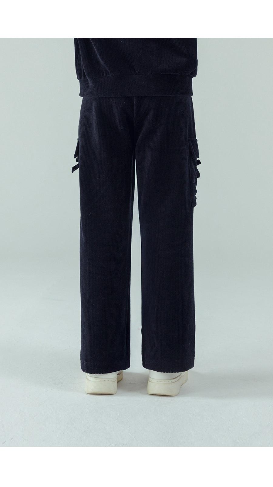 I LOVE J Hello coucou semi velour pants