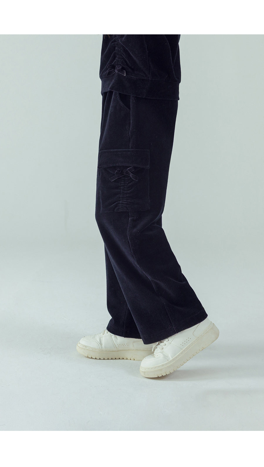 I LOVE J Hello coucou semi velour pants