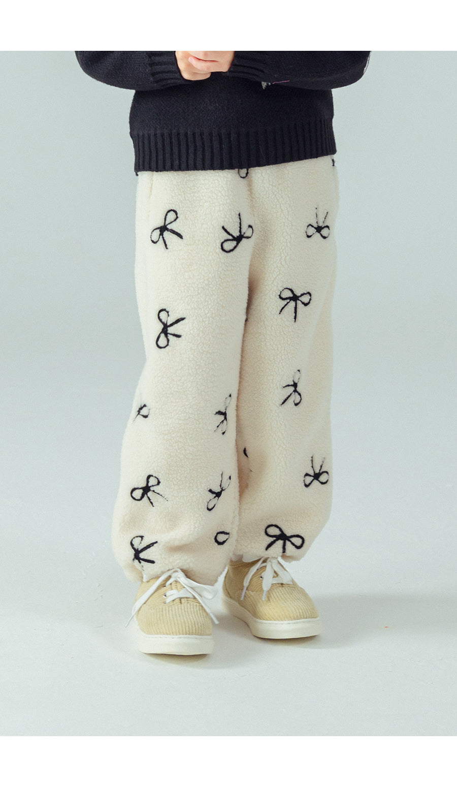 I LOVE J Ribbon dumble pants