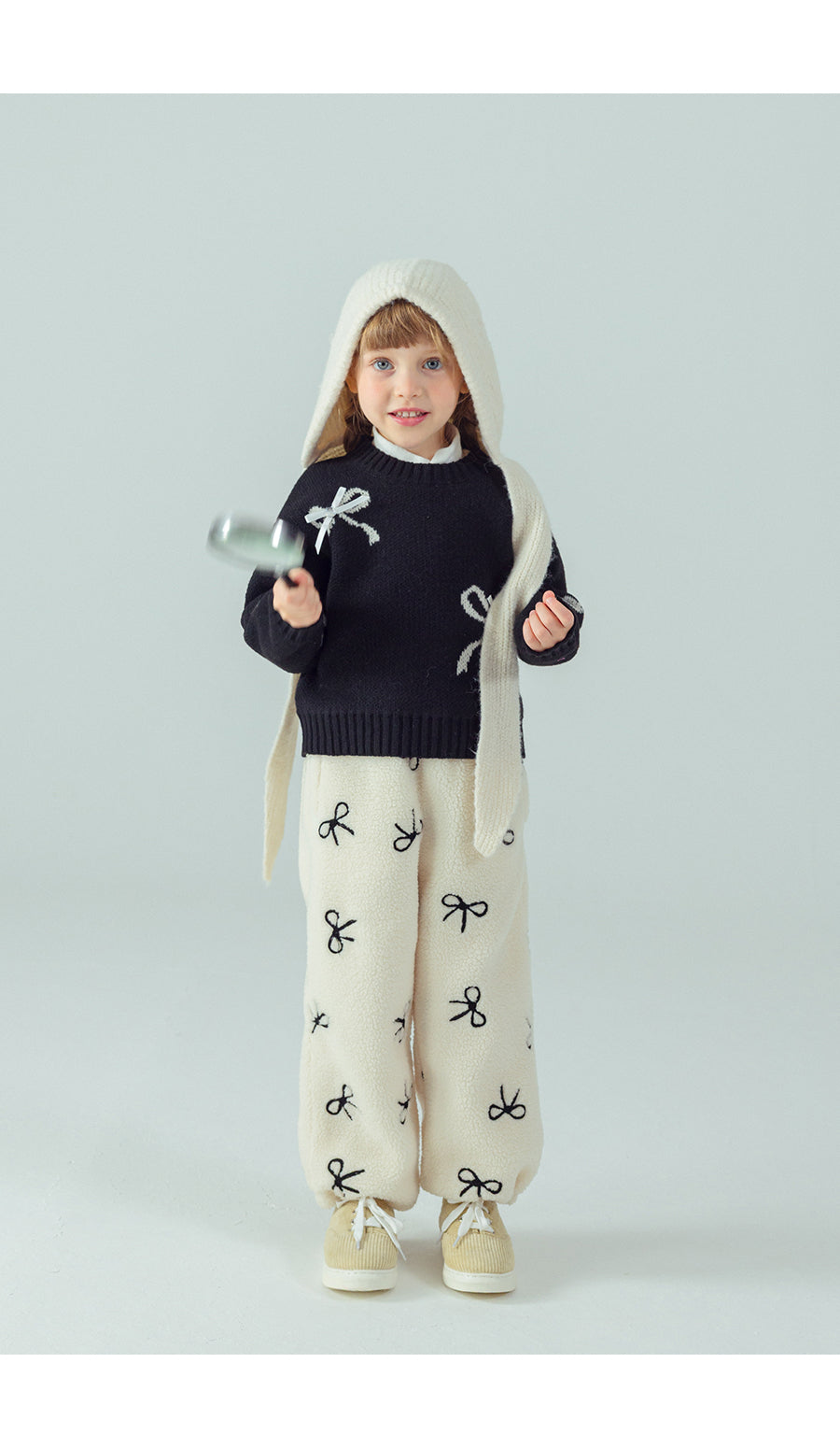 I LOVE J Ribbon dumble pants