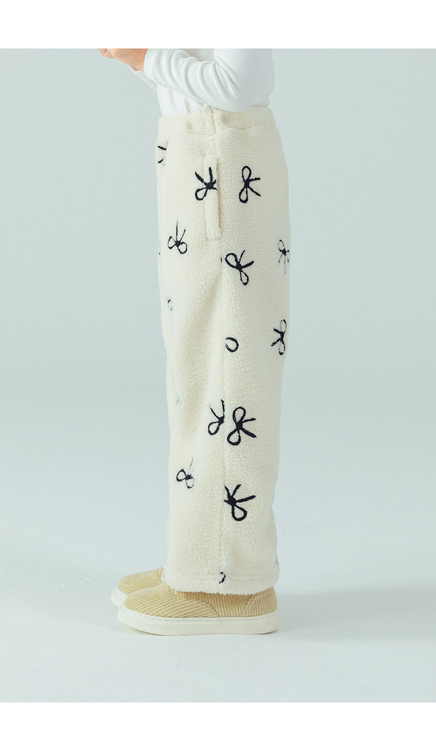 I LOVE J Ribbon dumble pants