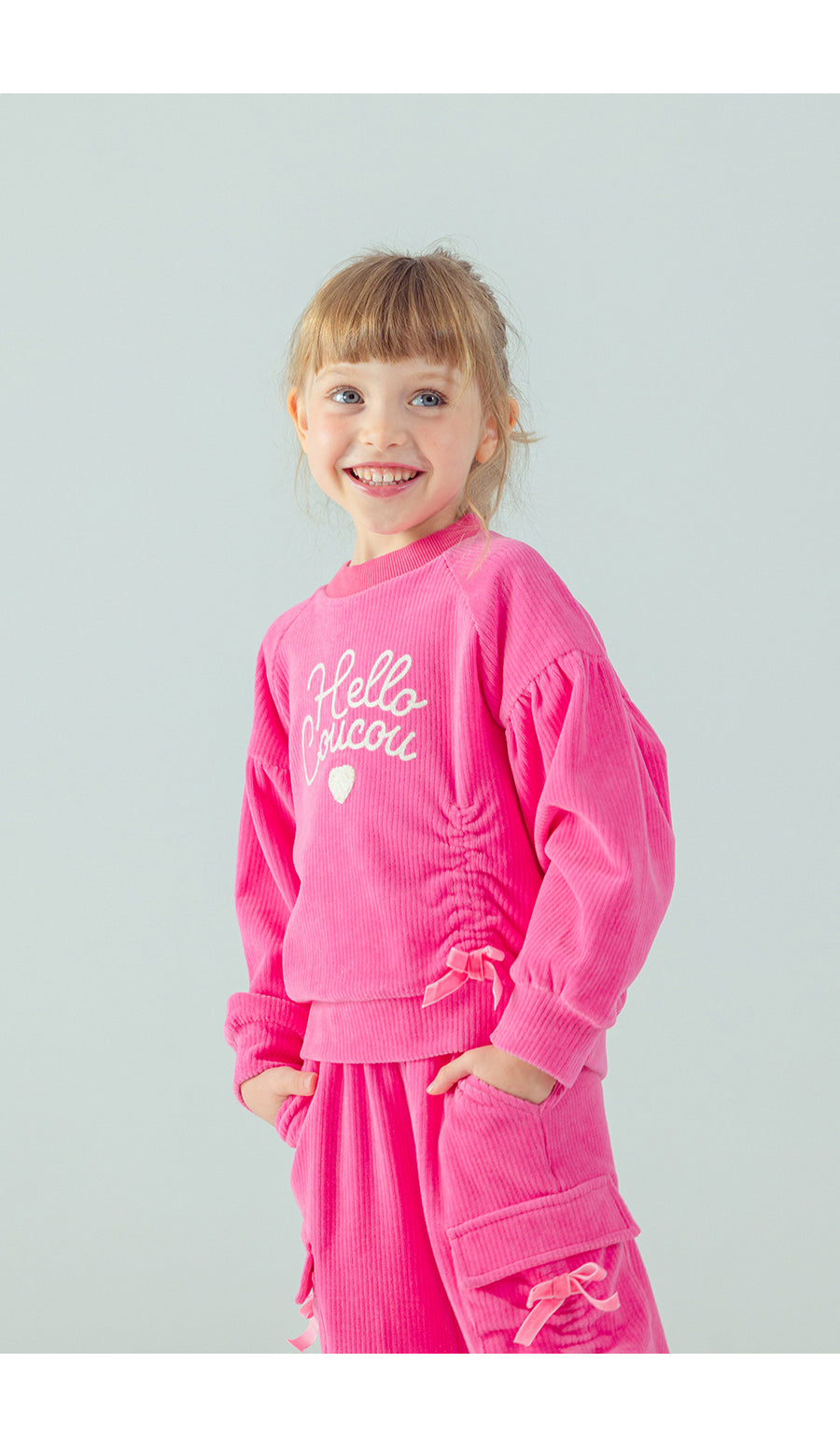 I LOVE J Hello coucou velour mtm