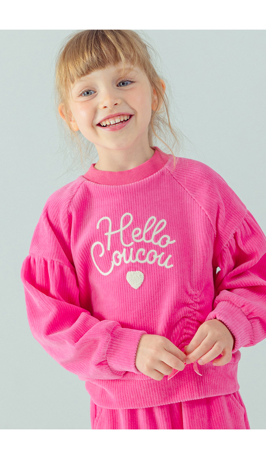 I LOVE J Hello coucou velour mtm