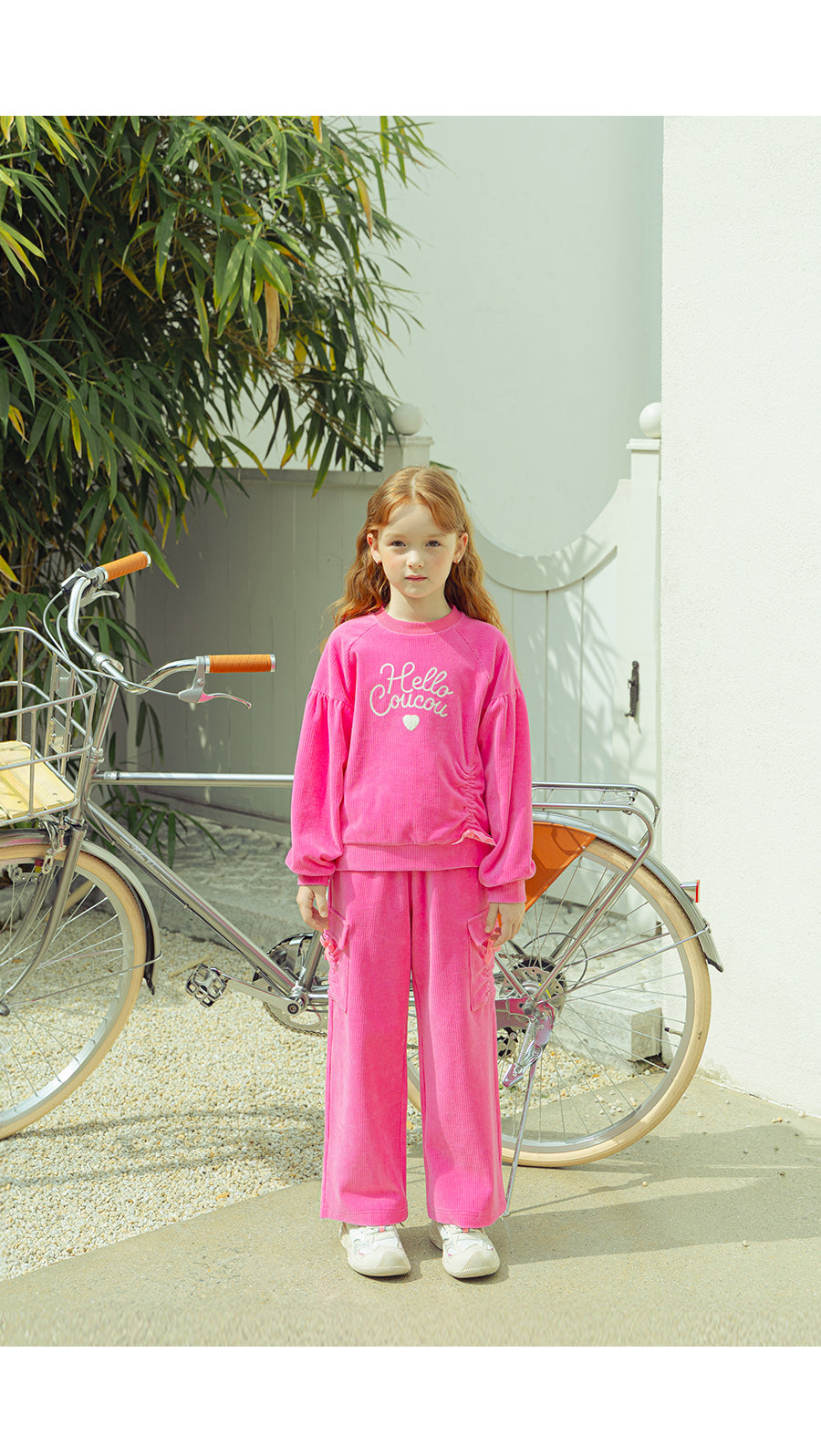 I LOVE J Hello coucou velour mtm