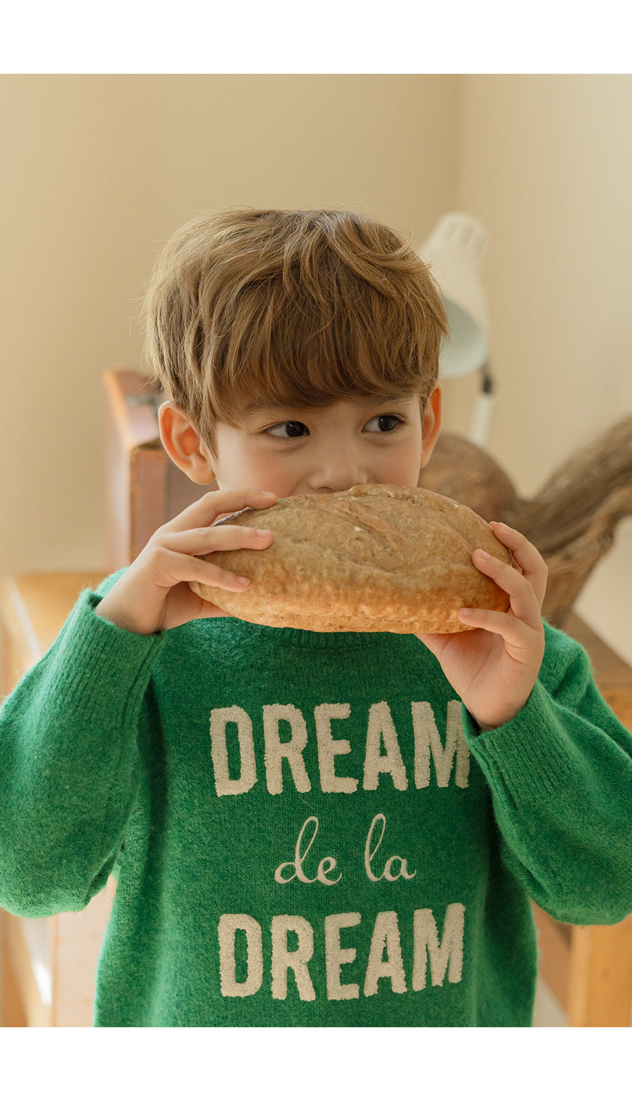 I LOVE J Dream boucle knit top