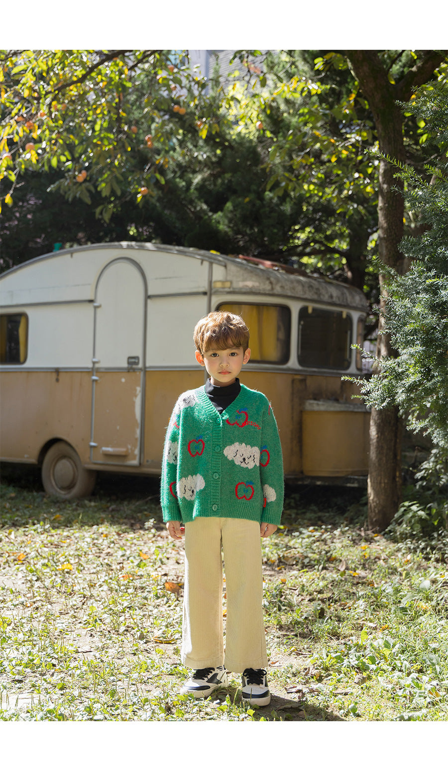 I LOVE J Poodle knit cardigan