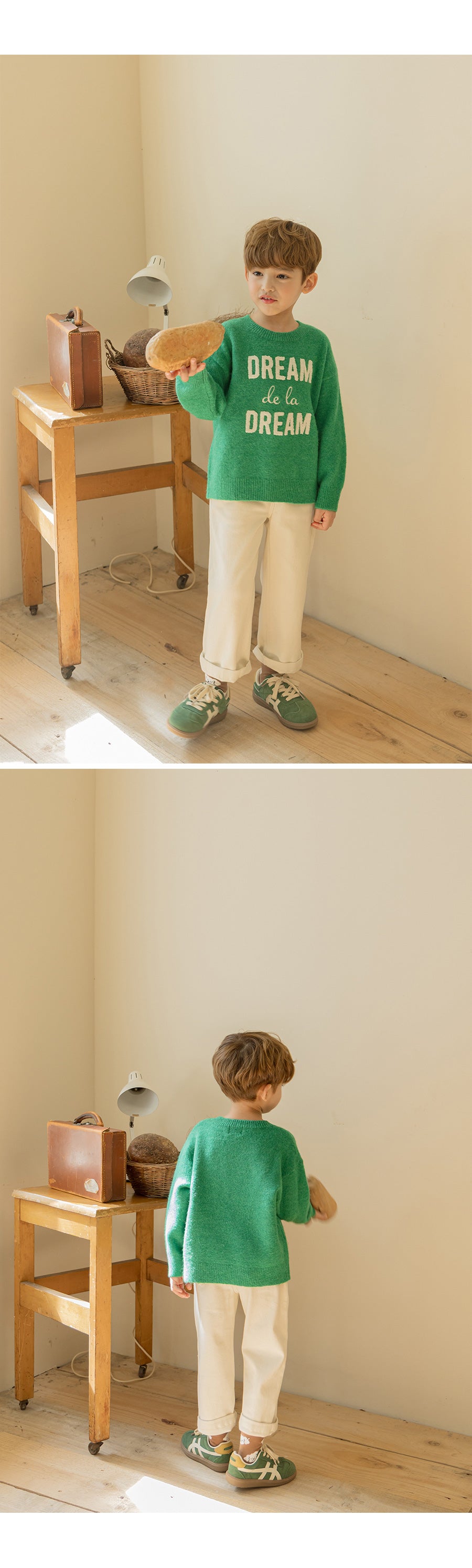 I LOVE J Dream boucle knit top