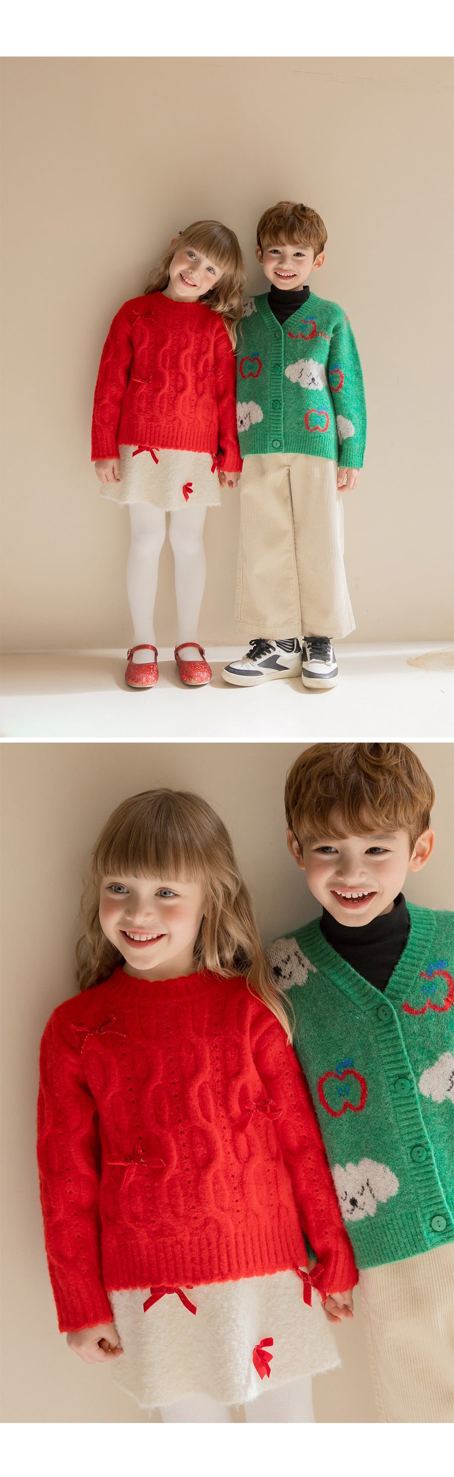 I LOVE J Ribbon pullover knit