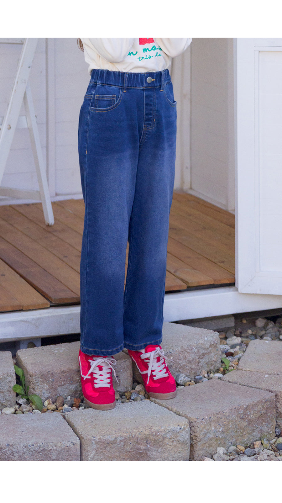 I LOVE J Alington straight denim pants