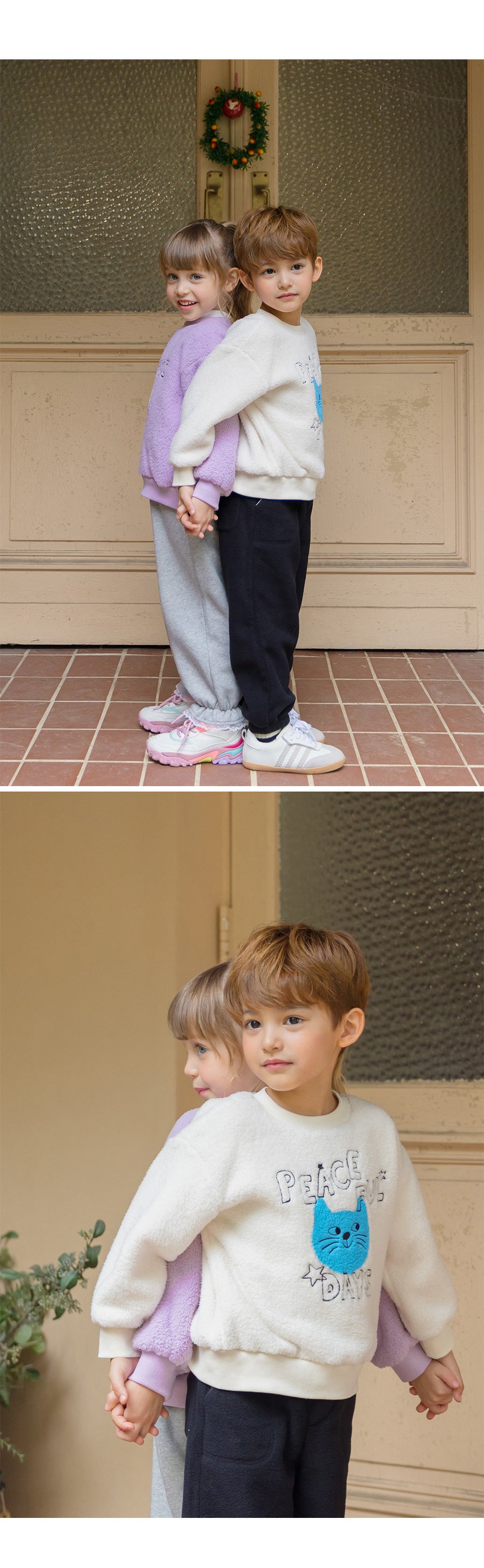 I LOVE J Peaceful day fleece mtm