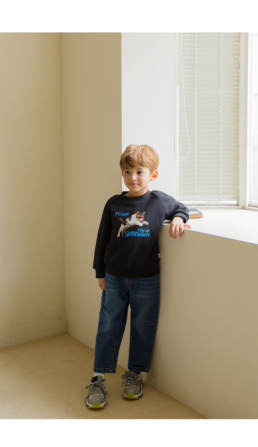 I LOVE J Hailey denim baggy pants