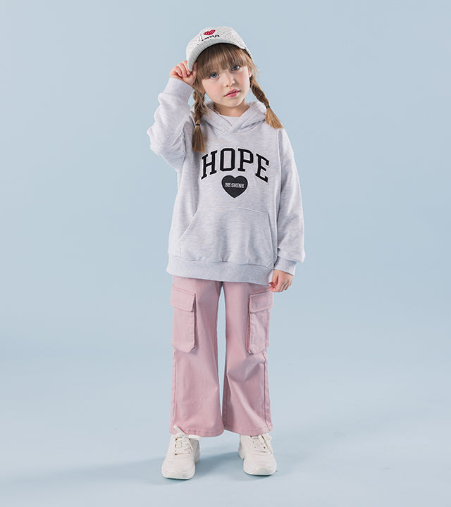 I LOVE J Heart hood top