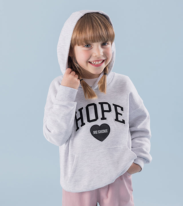 I LOVE J Heart hood top