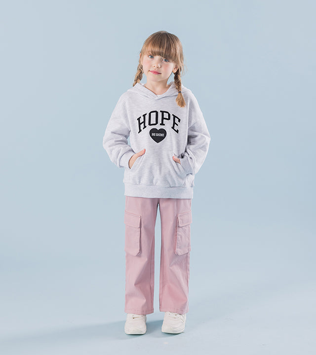 I LOVE J Heart hood top