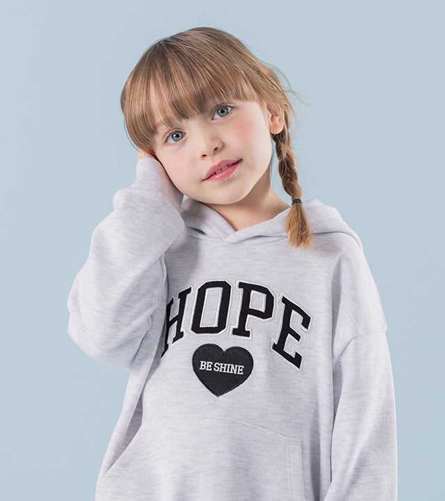 I LOVE J Heart hood top