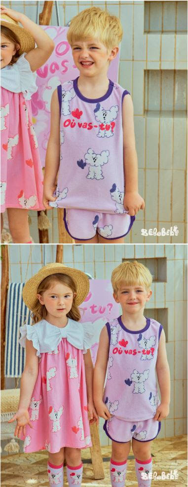 BEBEBEBE 1st summer pre order Butterfly cat towel SET