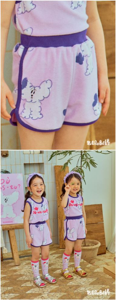 BEBEBEBE 1st summer pre order Butterfly cat towel SET