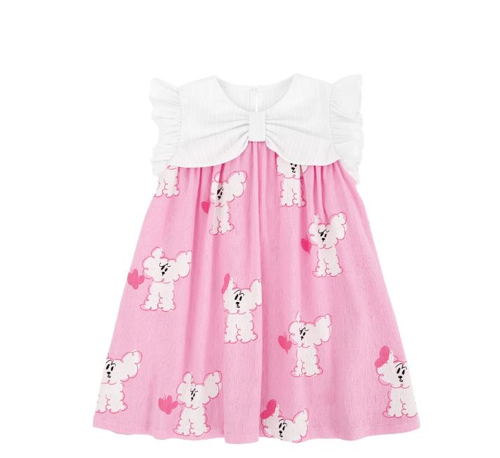 BEBEBEBE 1st summer pre order Butterfly cat ribbon dress (PINK)