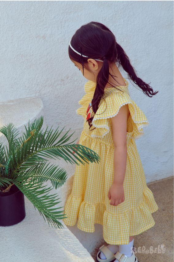 BEBEBEBE SUMMER strawberry ice cream fill dress