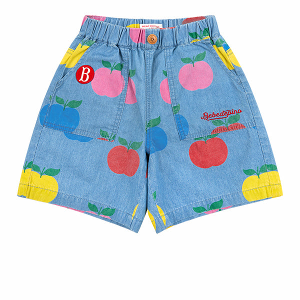 BEBE DE PINO All over apple denim pants
