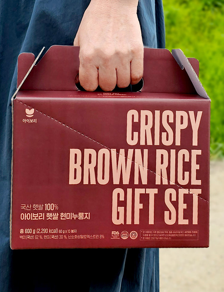 I-BORI Crispy brown rice gift set 1 box (10pcs)