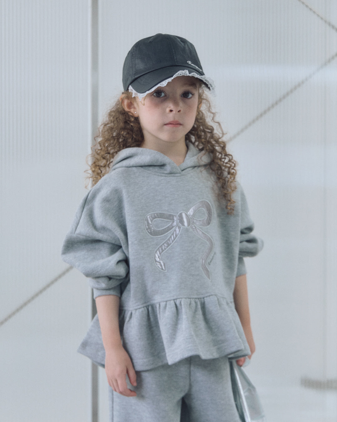 ROANJANE Bello frill hoodie top