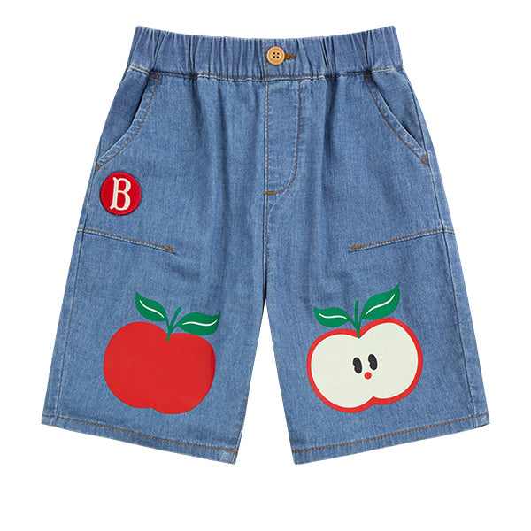 BEBE DE PINO 	Apple baby denim baggy pants