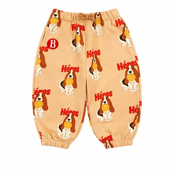 BEBE DE PINO All over heros baby sweatpants